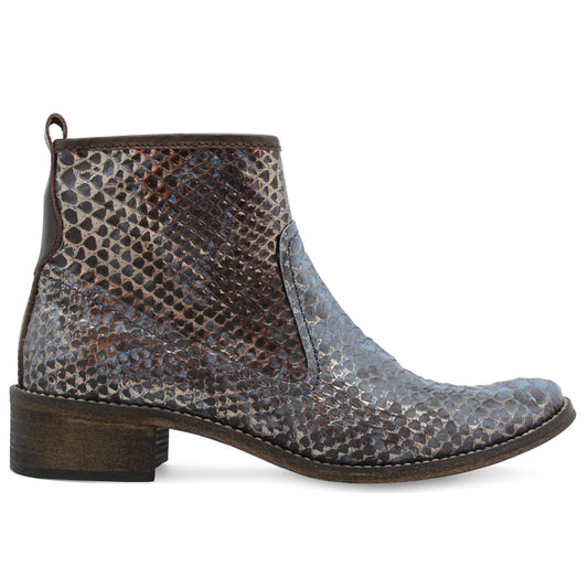 Zipp - Blue Snake ankle boot - Chanii B
