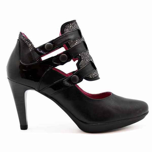 Andes - Black heel shoe- last pair 40