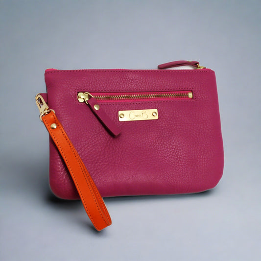 Aurelie - Pink clutch - Chanii B