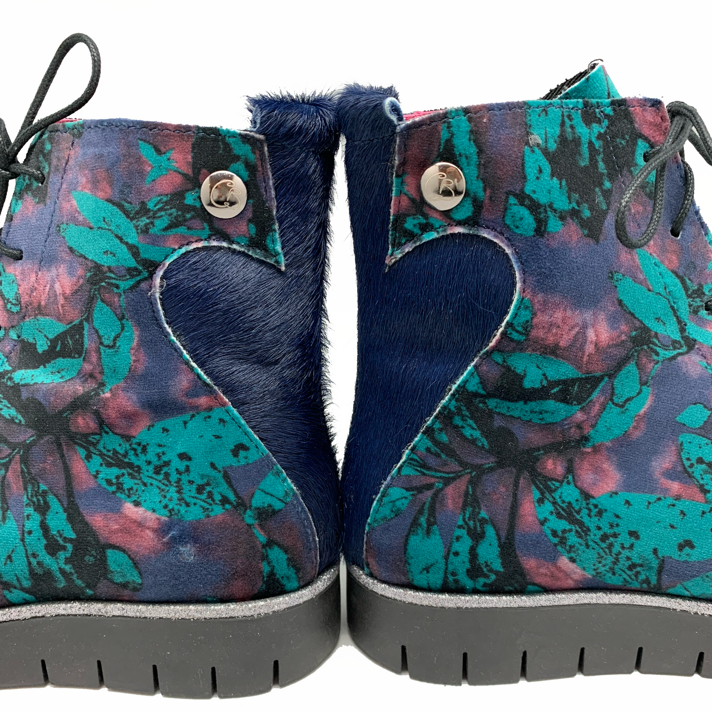 Bang Indigo- Velvet Boot - Chanii B