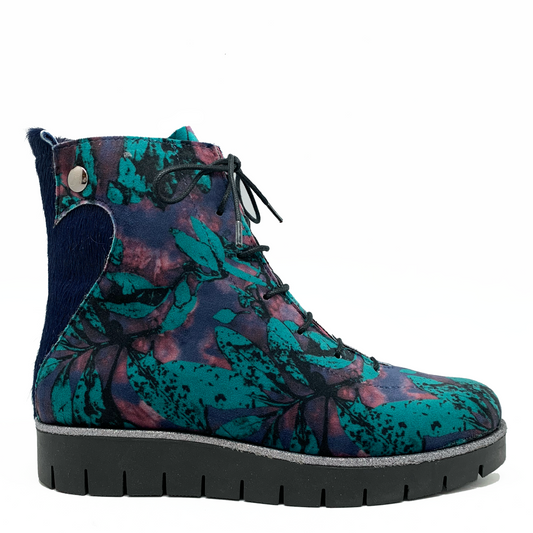 Bang Indigo- Velvet Boot - Chanii B