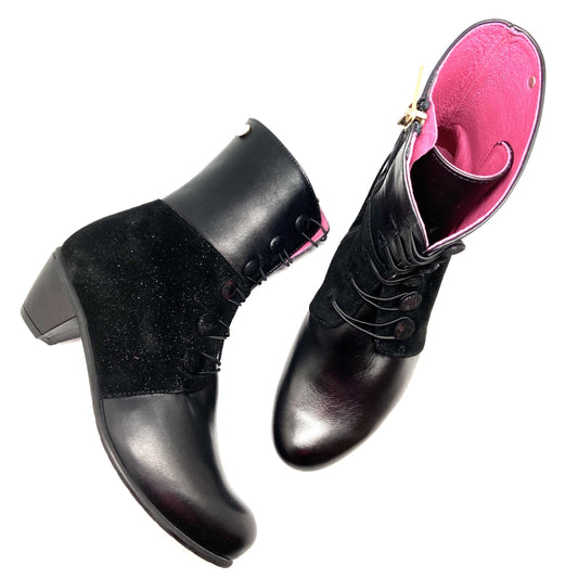 Chateau Noir - Black Button boot - Chanii B