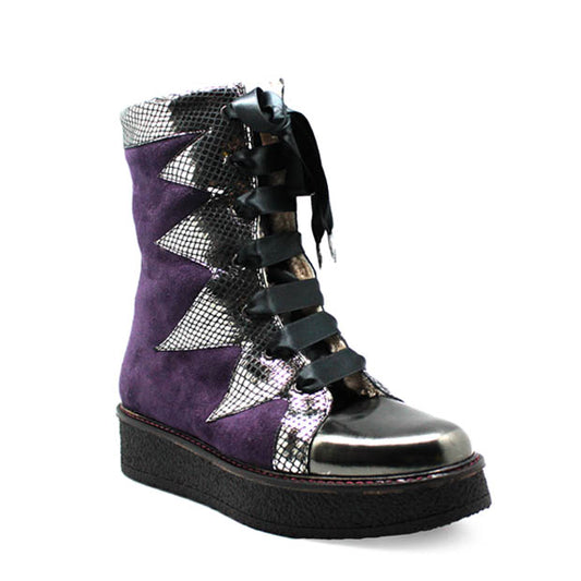 Chaude - Purple Sheepskin-last pairs 38 - Chanii B