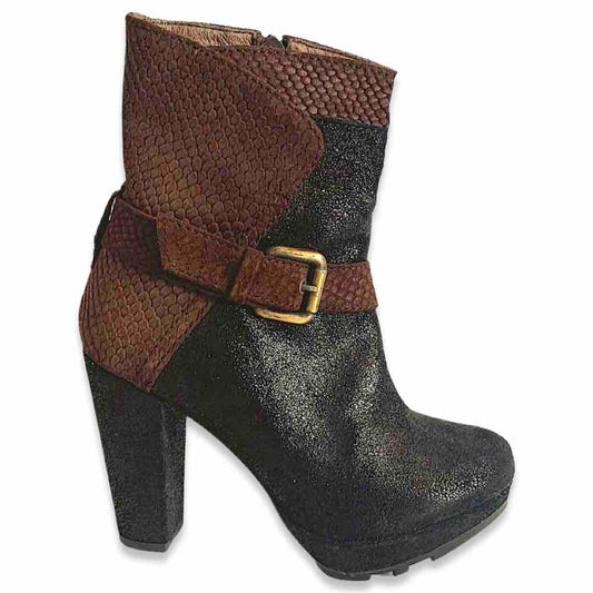 Chika- Black/Brown-LAST PAIR 36! - Chanii B