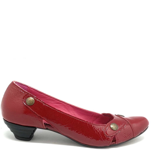 Clique - Red Patent- Last pair 36! - Chanii B