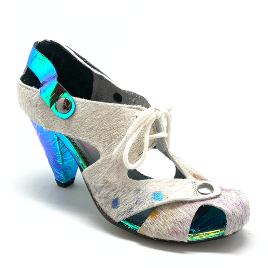 Coco - White Rainbow Blue Foil - Chanii B