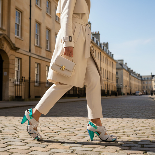 Coco - White Rainbow Blue Foil - Chanii B