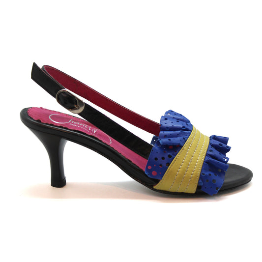 Fern - Blue Yellow- LAST PAIR 37! - Chanii B