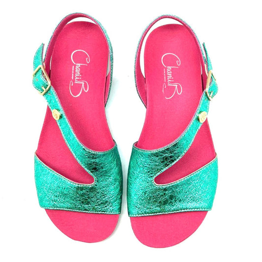 Je Ressin - Aqua flat sandal - Chanii B
