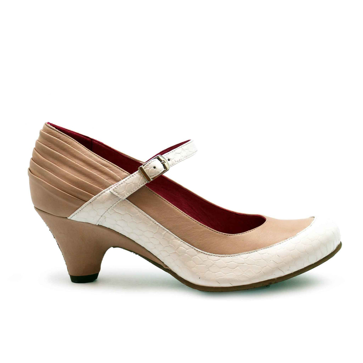 Flute - Pale Pink/White last pair 37