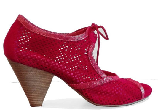 Gateau Red suede LAST PAIRS 34, 35 and 36 - Chanii B