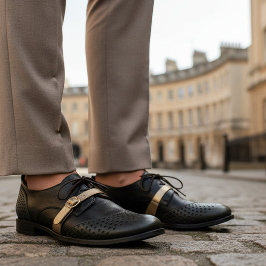 Excuse Moi - Grey lace up - Chanii B