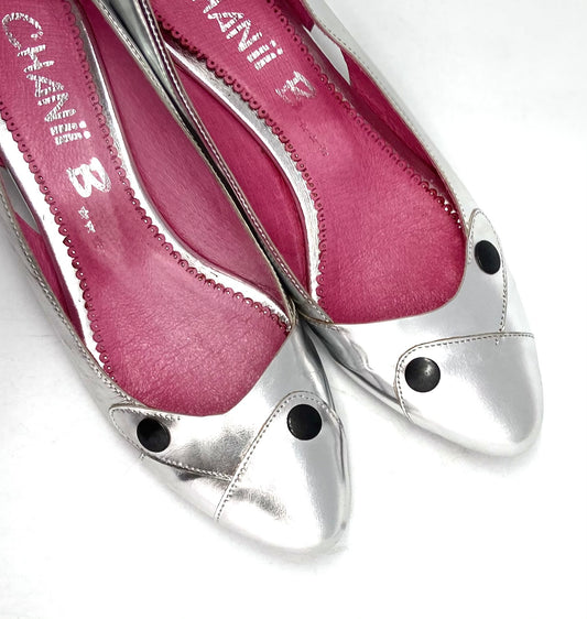 Clique Silver Mirror-last pair 36! - Chanii B