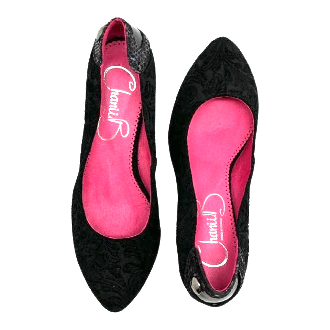 Cappuccino- Black flower - Chanii B