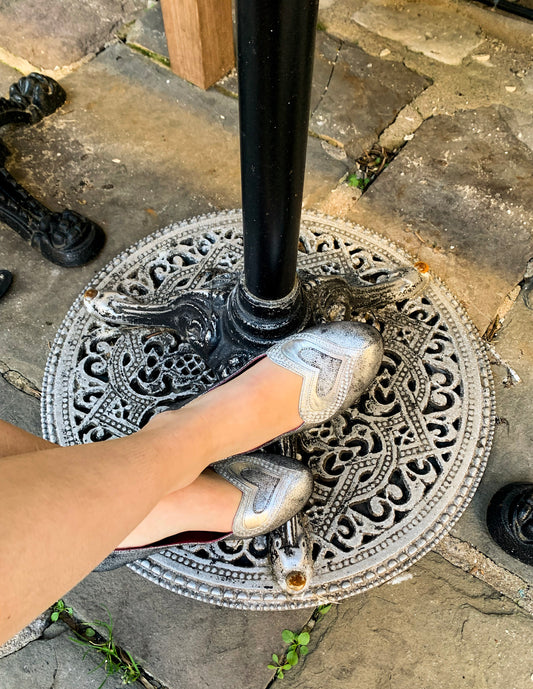 Amour - Brushed Silver shoe - Chanii B