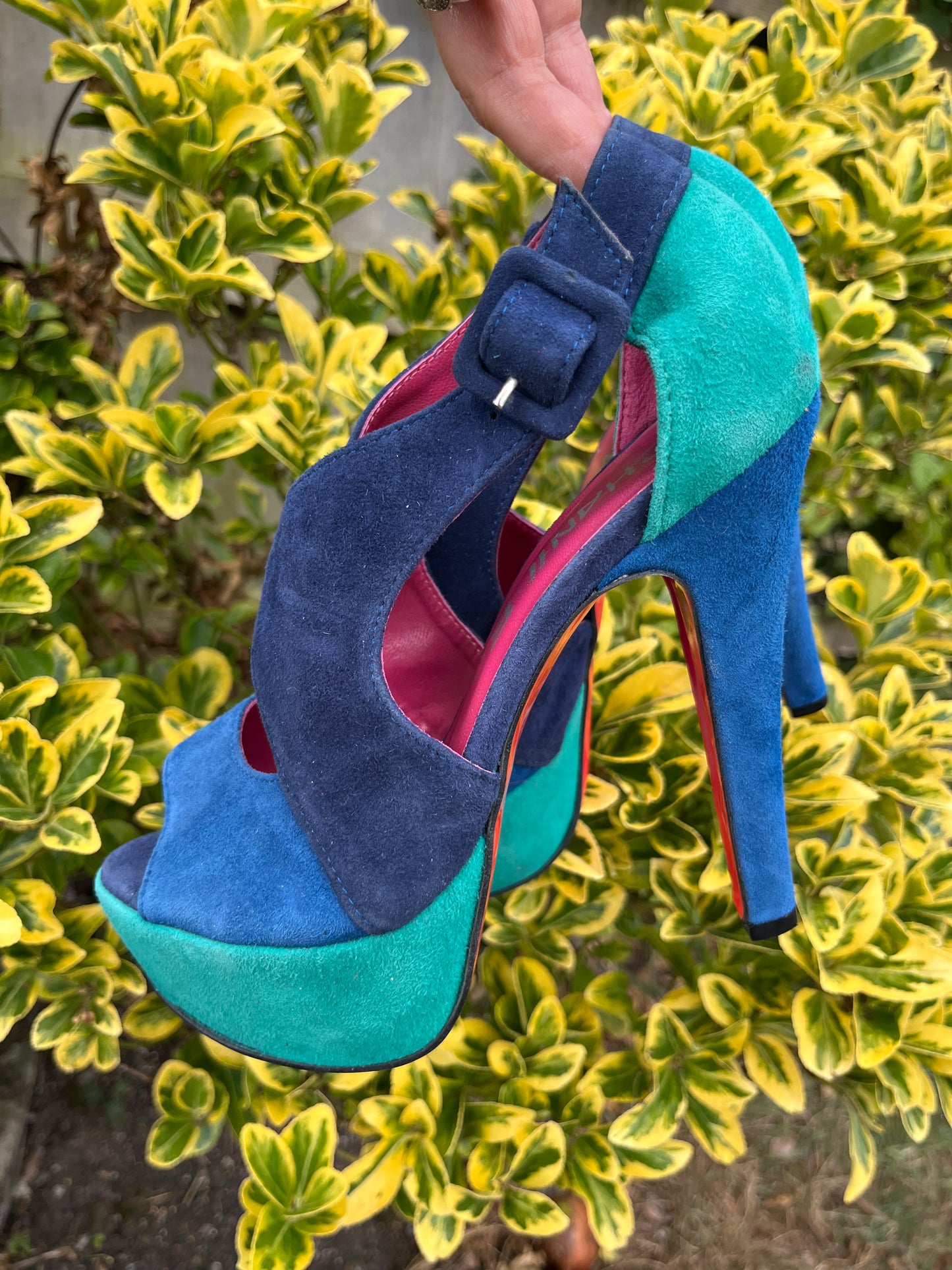 Tri Temps - Blue/Green- Last pair 37! - Chanii B