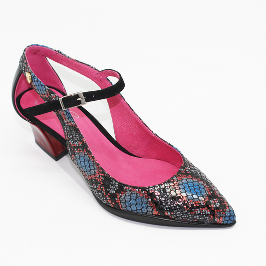 La La - Cobra/Red dress shoe - Chanii B