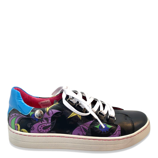 Skate Doodle Black Sneaker - Chanii B