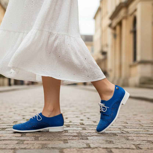 Cordon - Royal Blue lace up sneaker