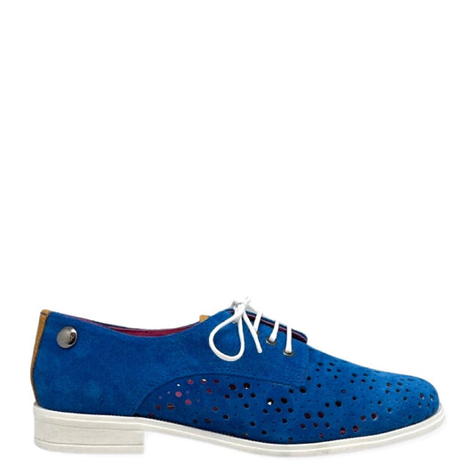 Cordon - Royal Blue lace up sneaker - Chanii B