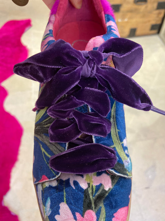 Velvet lace- deep purple - Chanii B