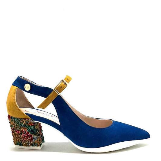 La La Blue yellow- Dress shoes - Chanii B
