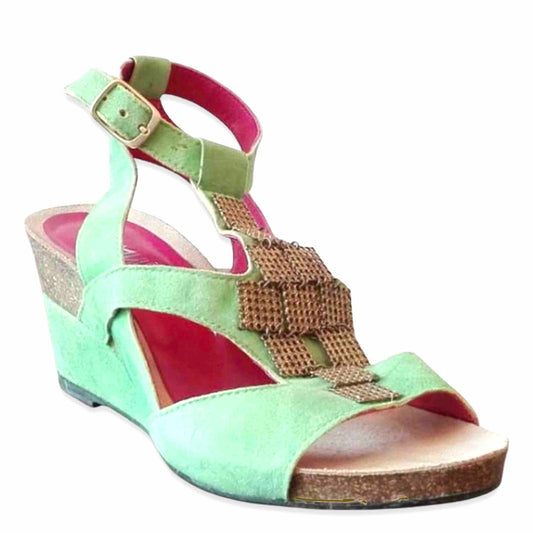 Latte- Lime green- LAST PAIR 40! - Chanii B