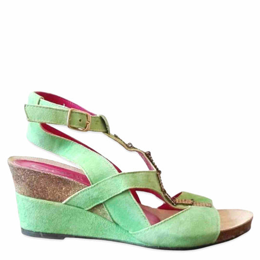 Latte- Lime green- LAST PAIR 40! - Chanii B