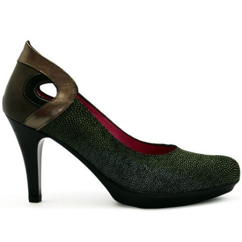 Maritus - green stingray high heel