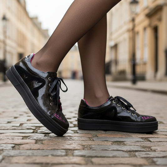 Nitap - Black/Toxic Croc- Sneaker- LAST PAIR 36 & 37 - Chanii B