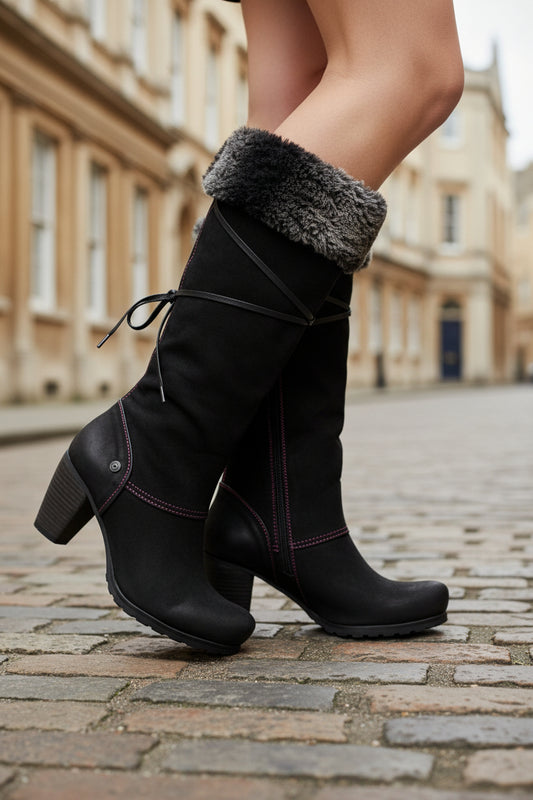 Pulpeux - Black Nubuck Boot - Chanii B