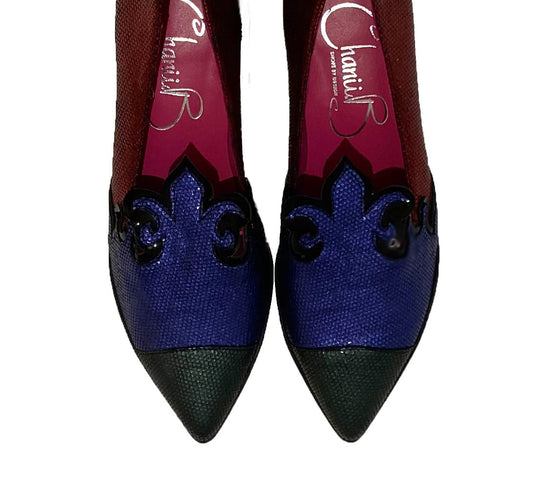 Royal -green, blue, red - Chanii B
