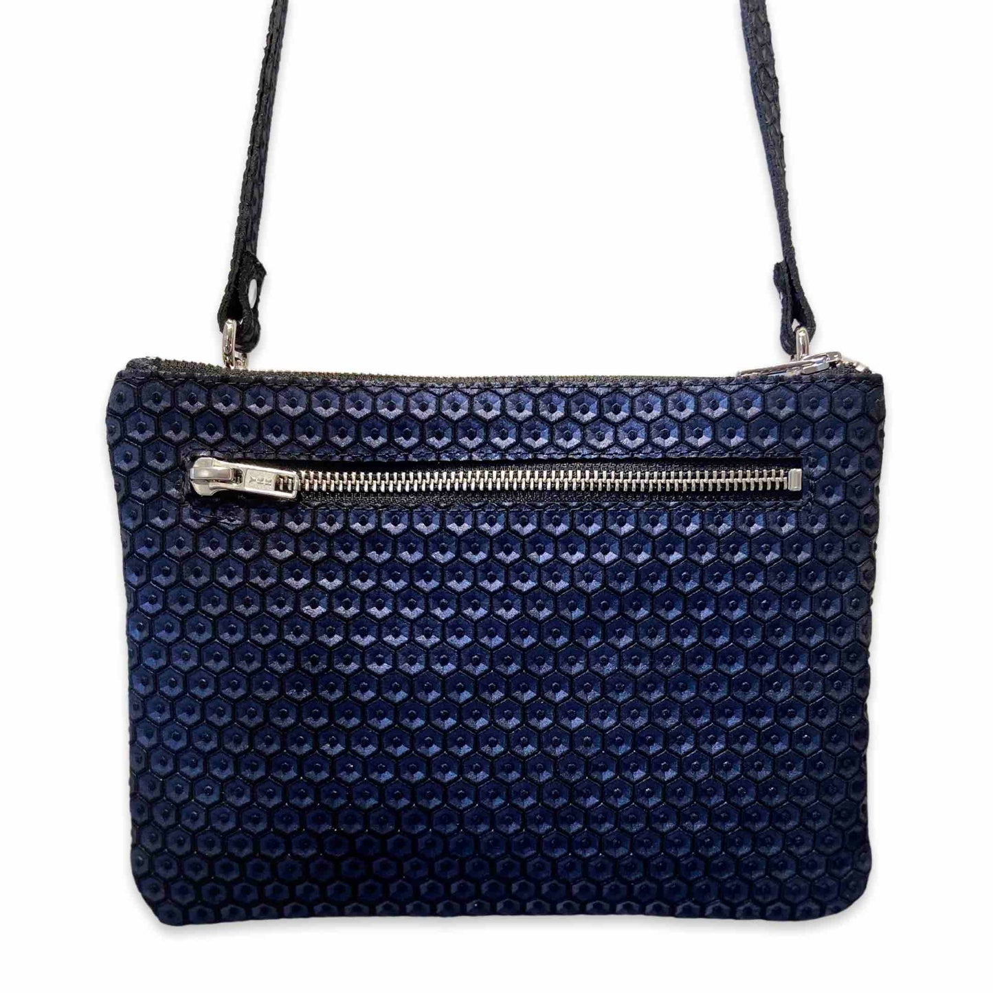 Spyder Yellow and Navy print cross body bag - Chanii B