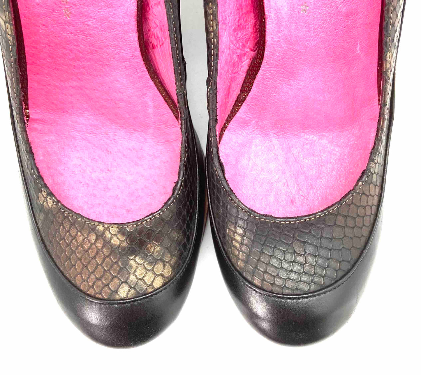 Tresor- Black Bronze Snake-Last Pair 37 - Chanii B