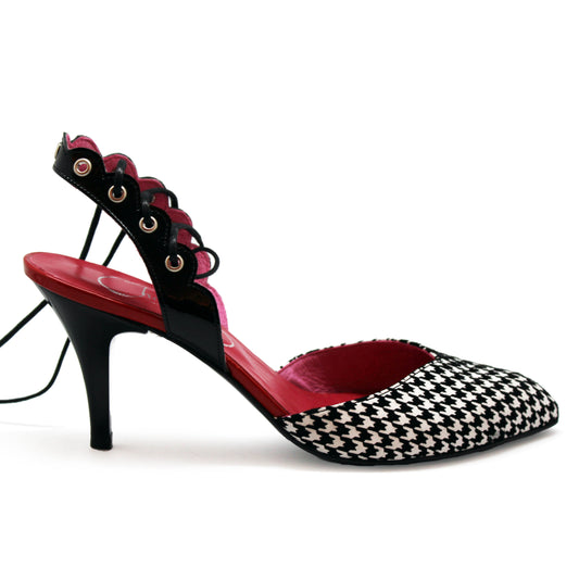 Zorilla - Houndstooth heel - Chanii B