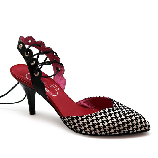 Zorilla - Houndstooth heel - Chanii B