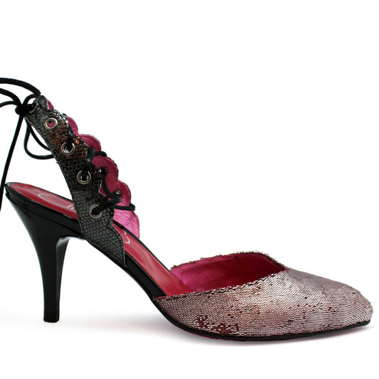 Zorilla - Silver Wine heel - Chanii B