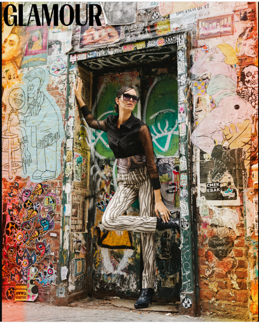 St Lucia seen in Glamour magazine Bulgaria 2023 issue - Chanii B