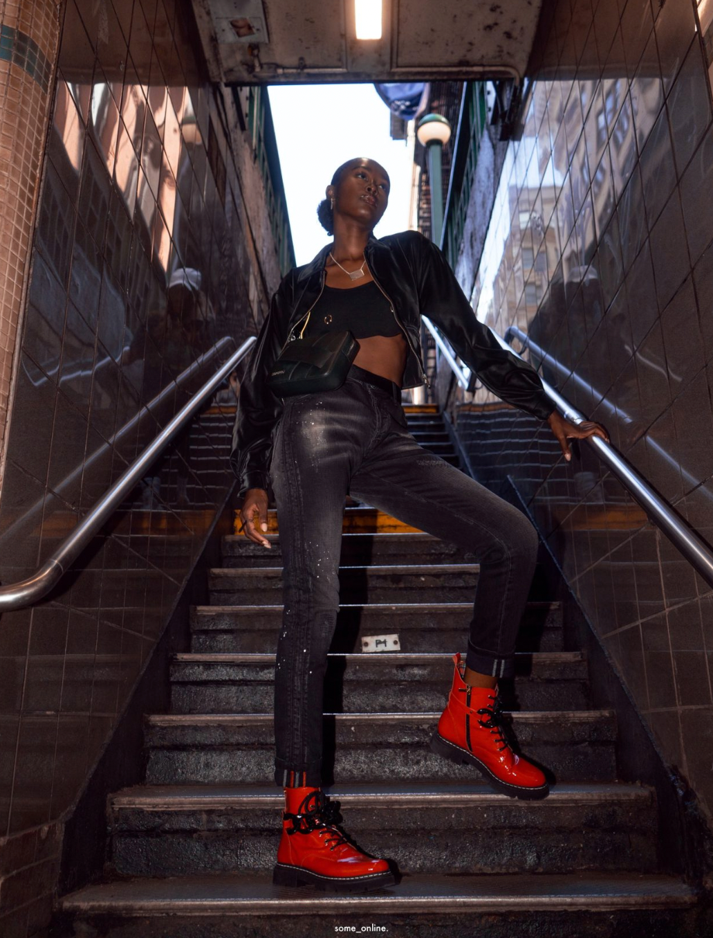 Paris boots published in editorial lovers rock - Chanii B