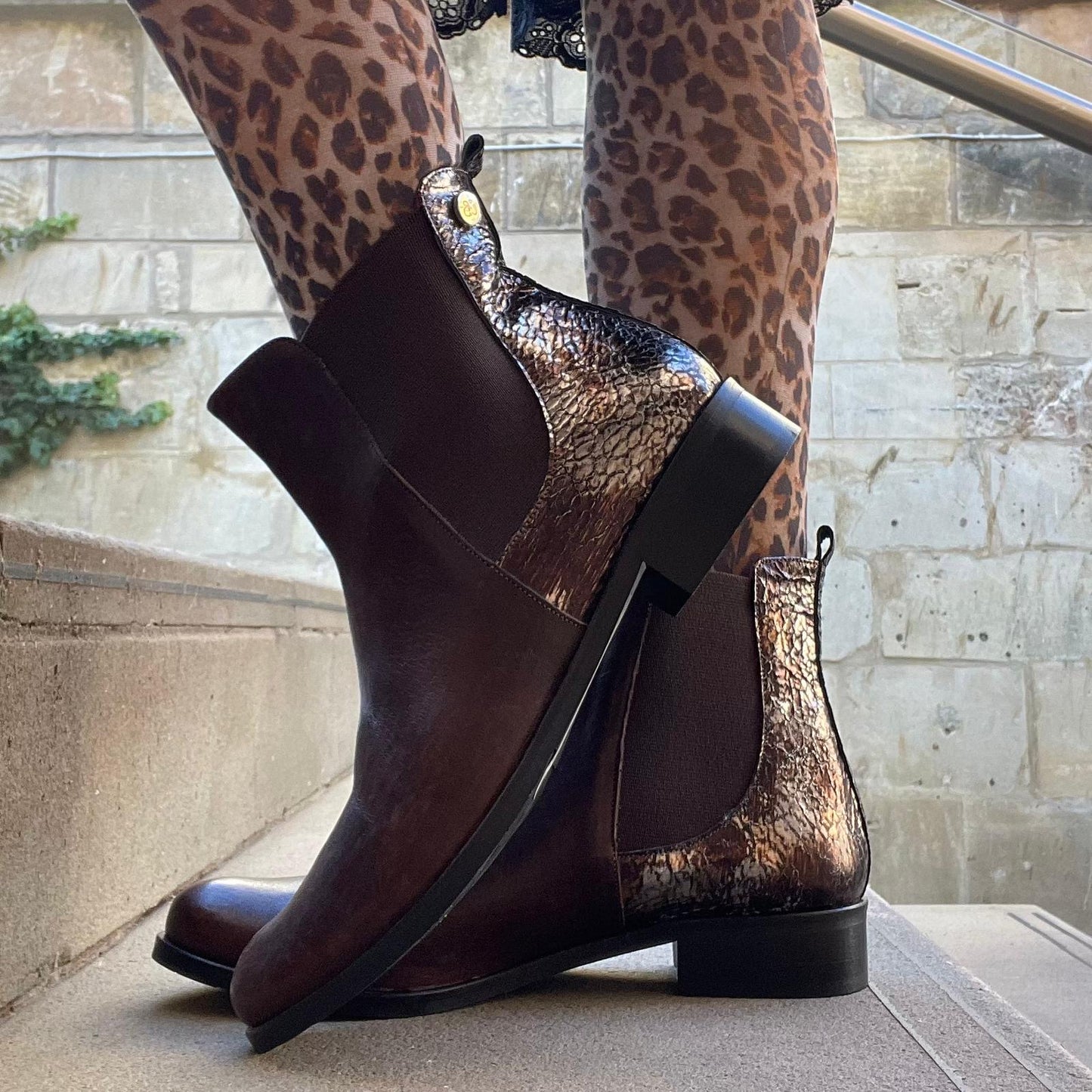 Taille - Brown/Oak Chelsea Boot