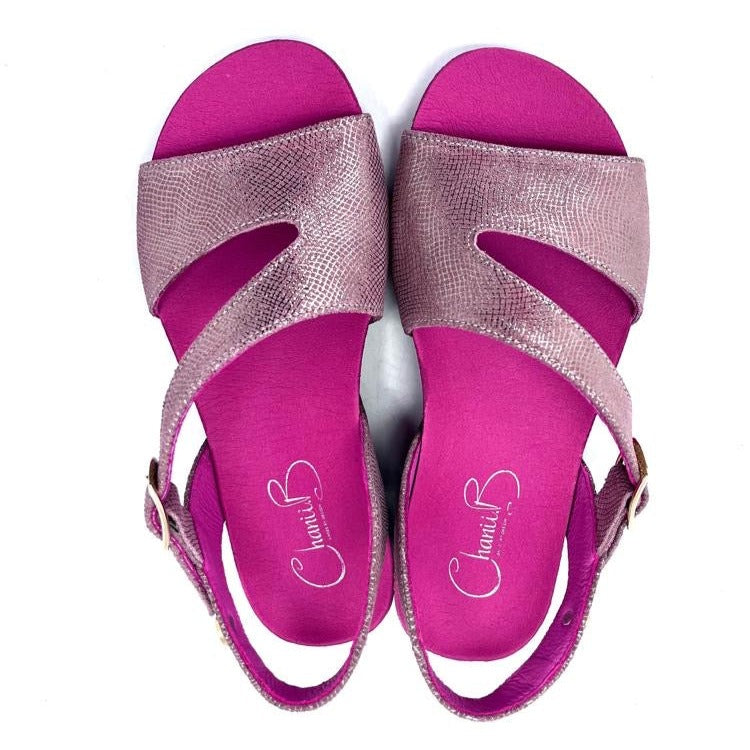 Je Ressin - pink blush flat sandal