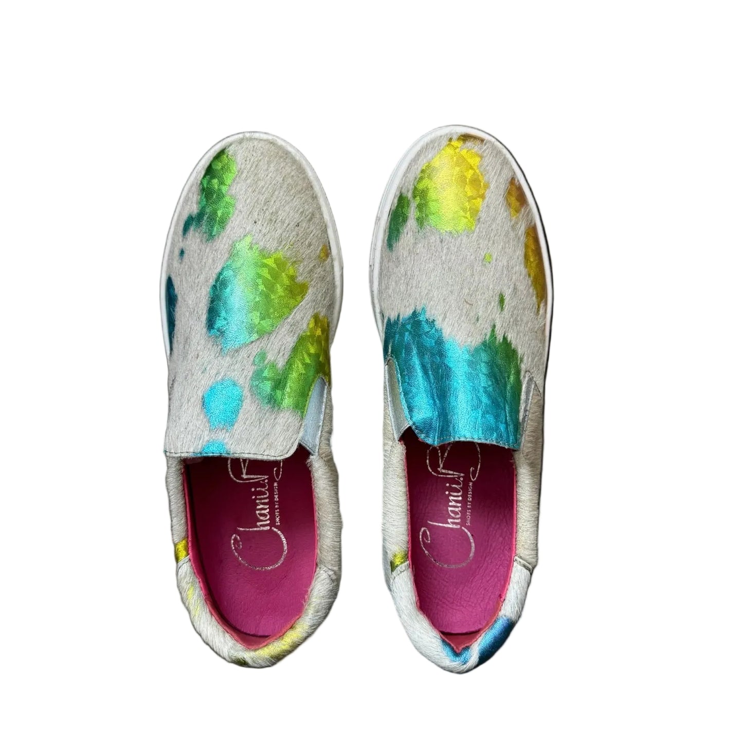 Scala - White rainbow unicorn sneaker- selling out fast!