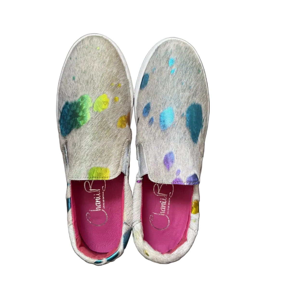 Scala - White rainbow unicorn sneaker- selling out fast!