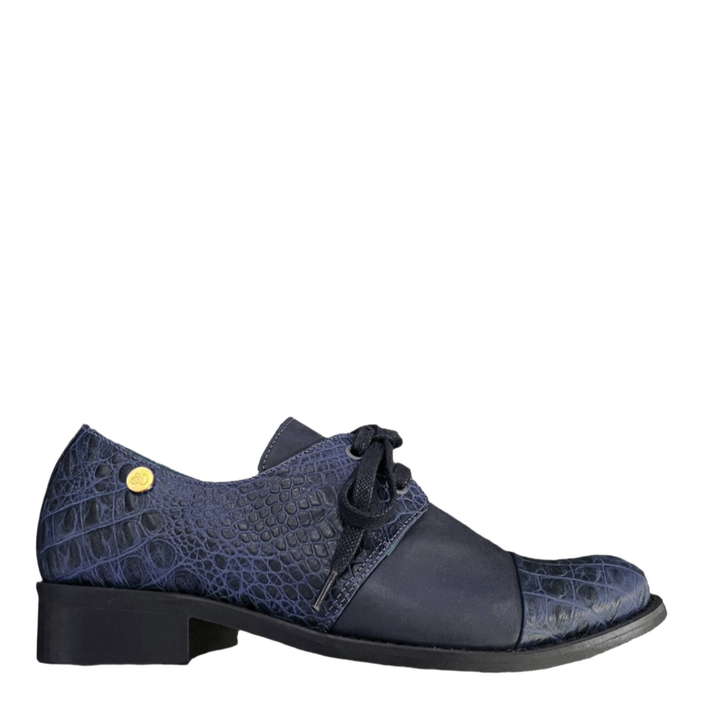 Ecoute- Navy lace up shoe