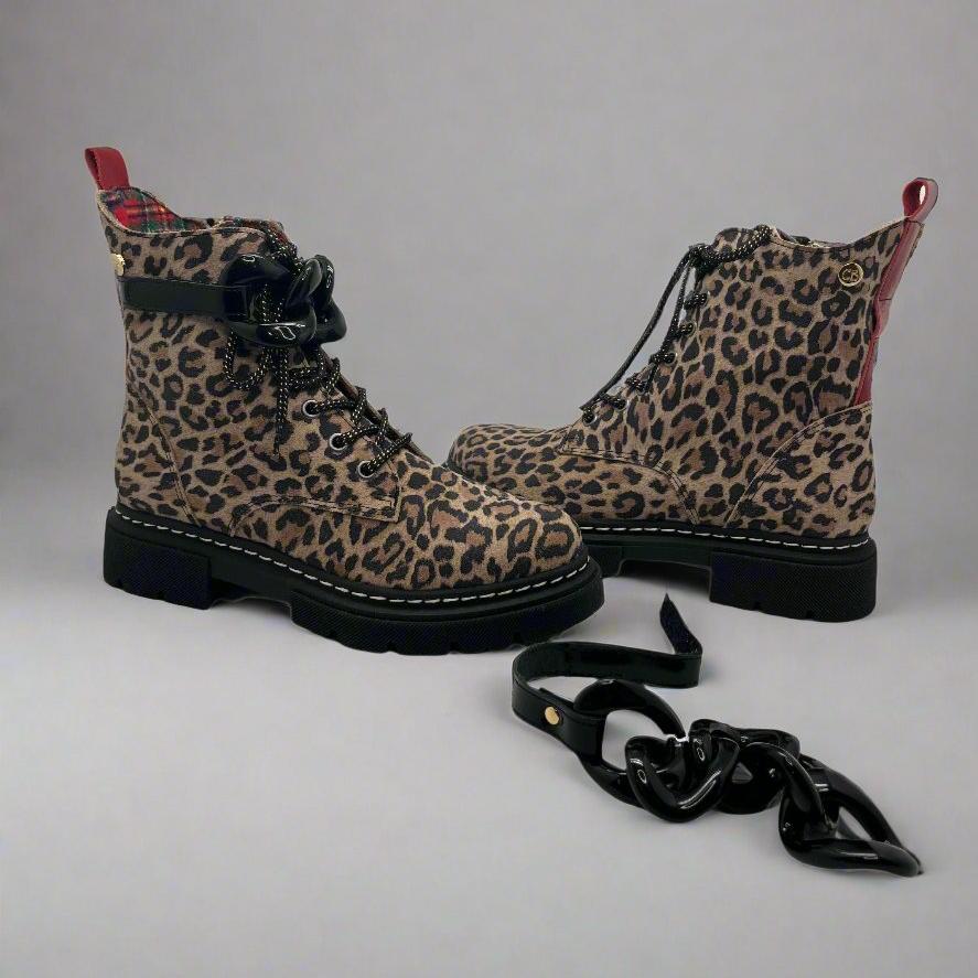 Paris - Leopard ankle boot- NEW!