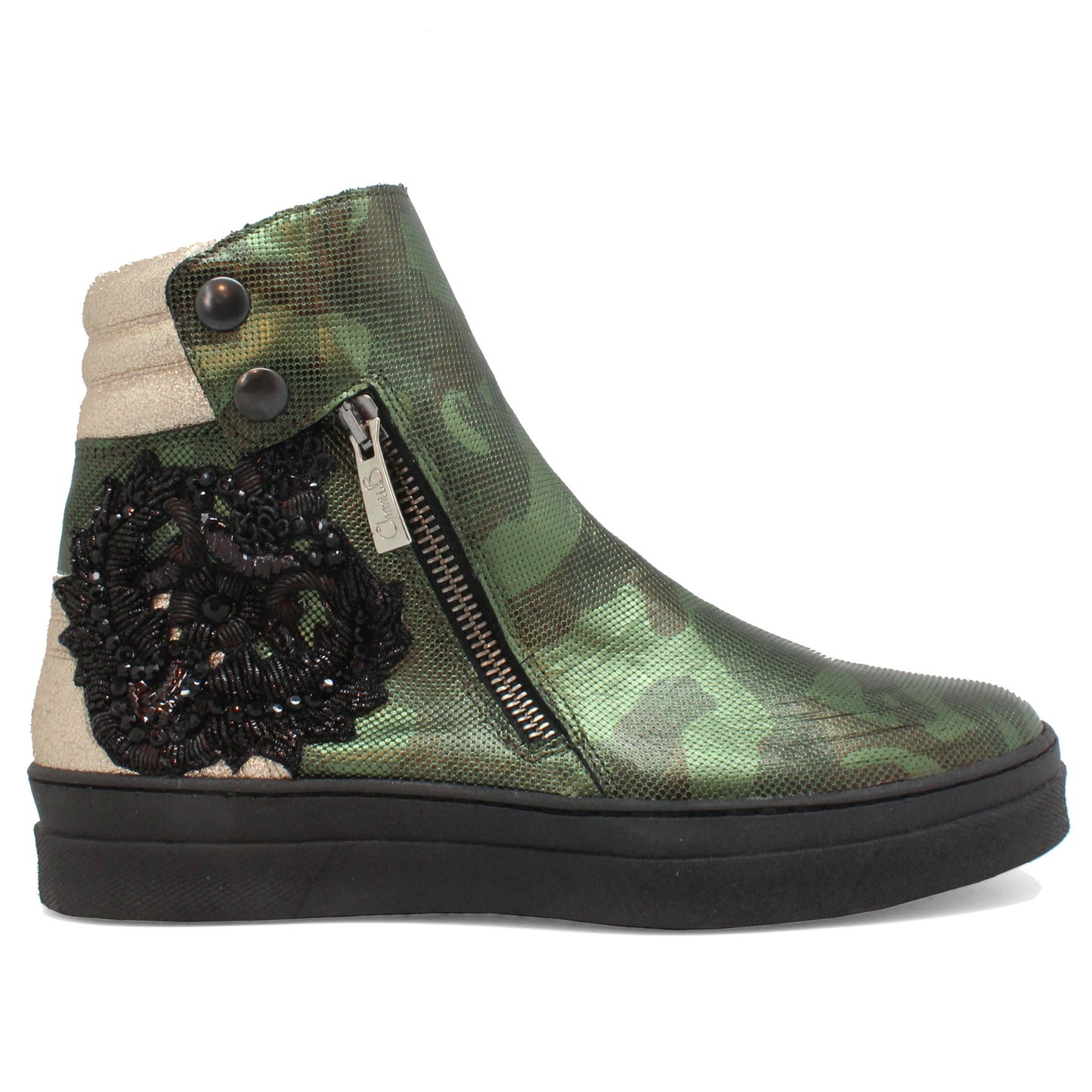 Chat - Military Green ankle boot- Last pairs 37 and 41