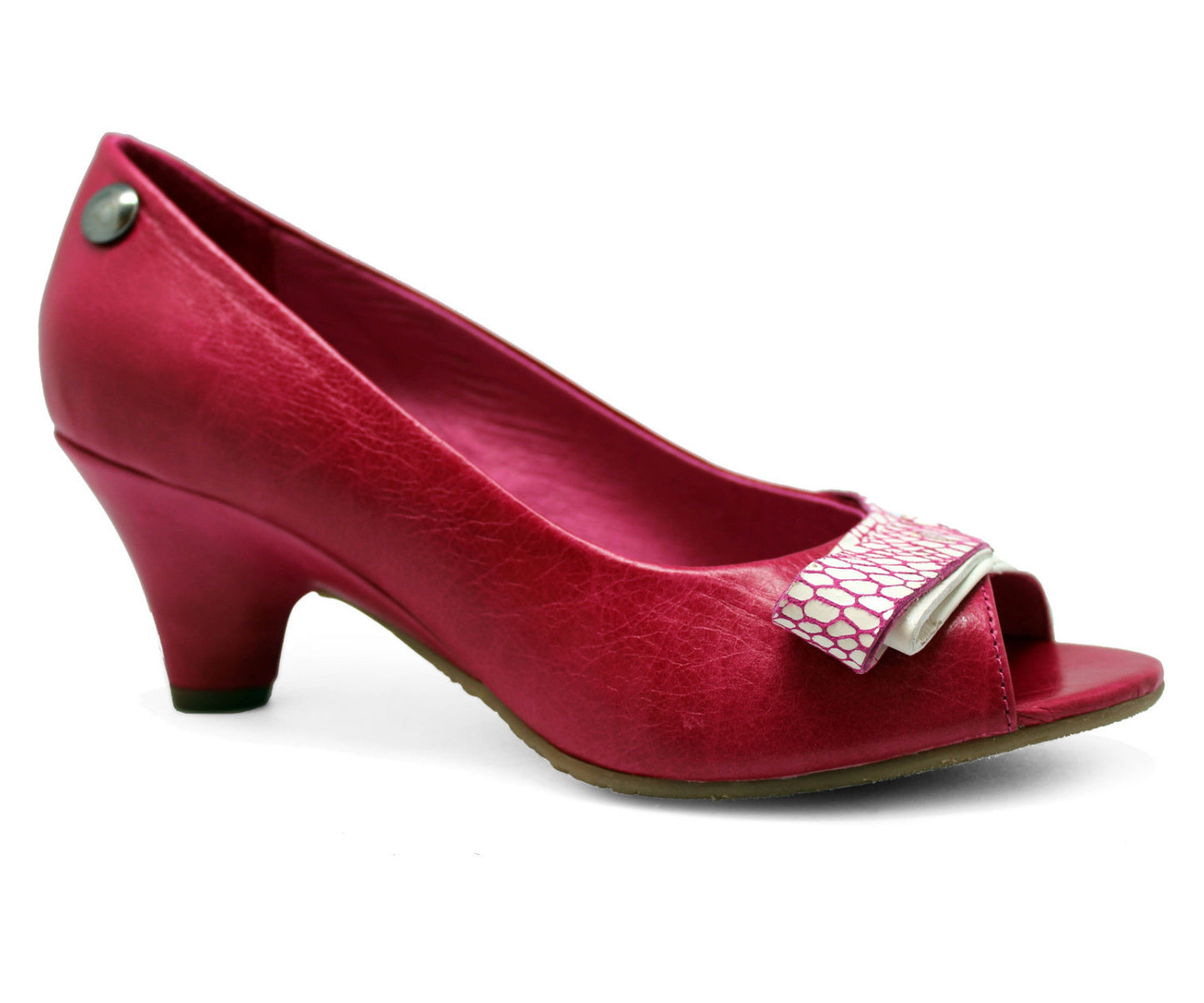 Frise - Fuchsia- Open toe shoe- size 42 left!