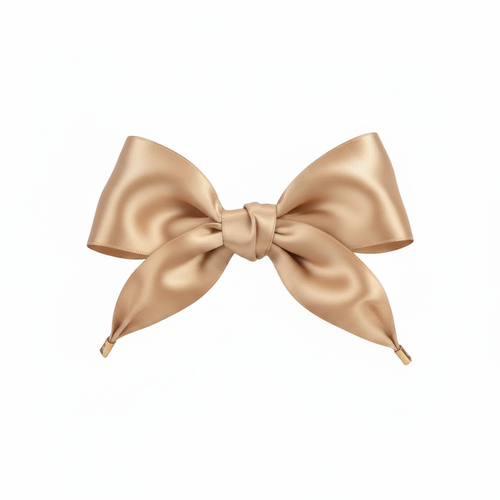 Gold Ribbon – Interchangeable Shoe Ribbon