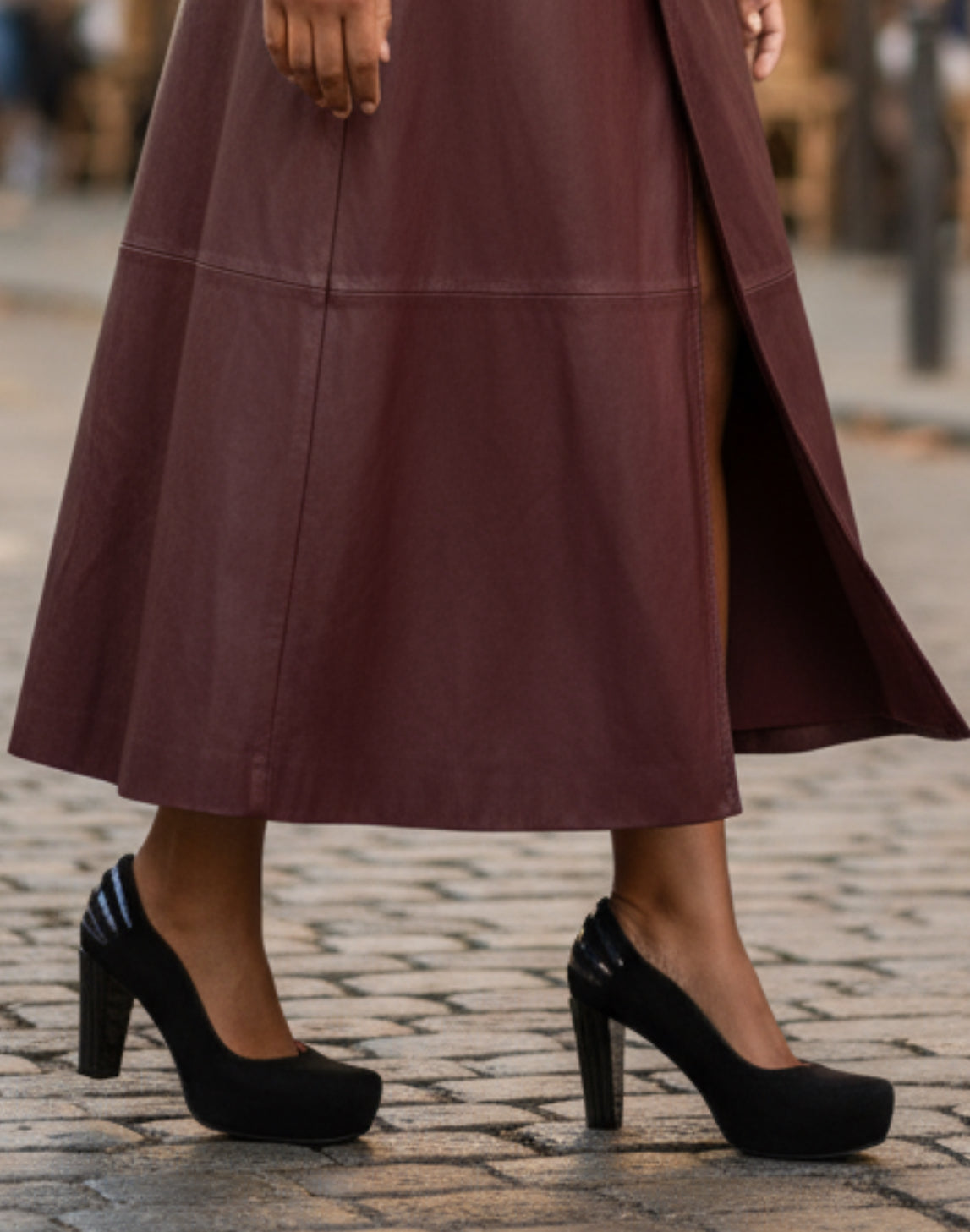 Port - Grey Suede Shoe - Chanii B