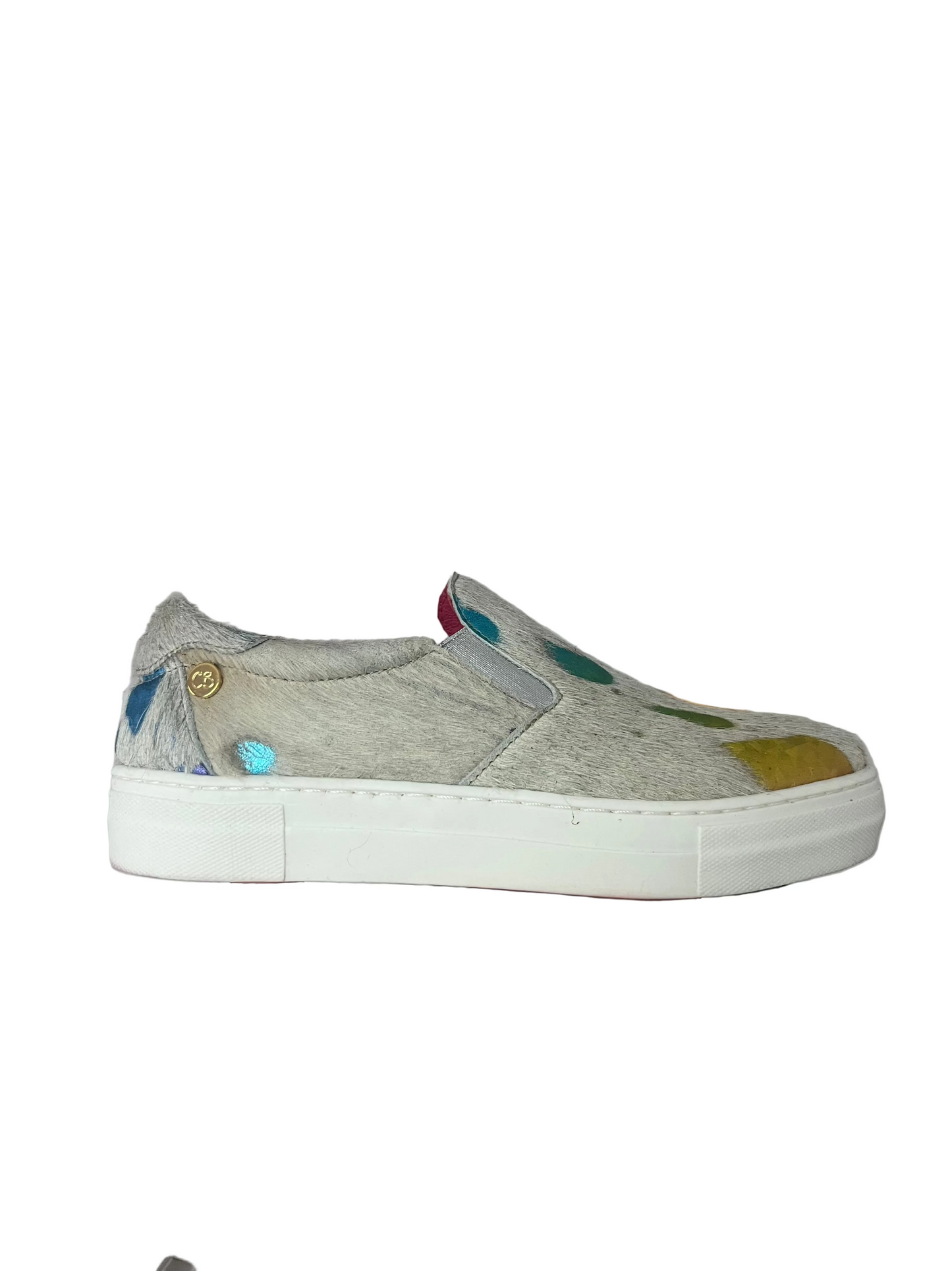 Scala - White rainbow unicorn sneaker- selling out fast!